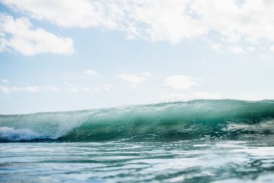 Photo Big wave surfing