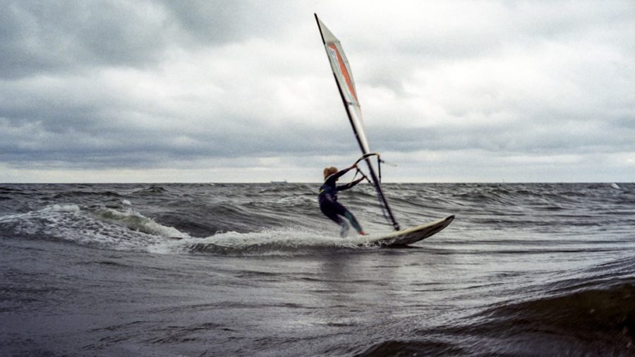 Photo Windsurfing action